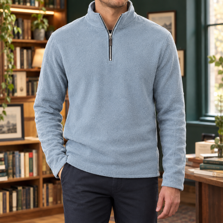 Wyatt Quarter Zip Sweater