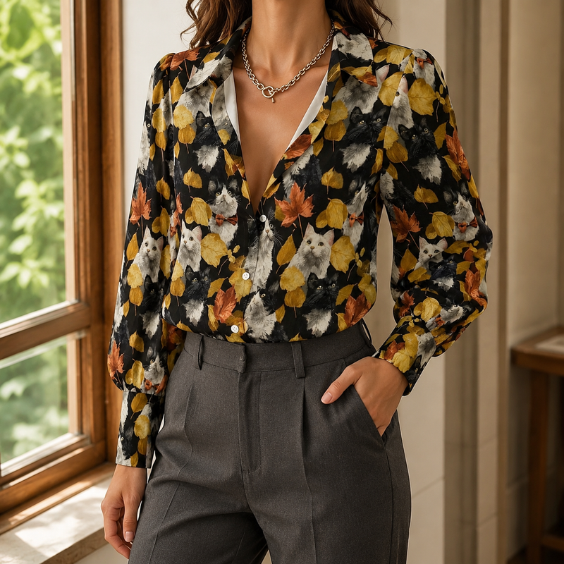 Giulietta Printed Blouse - Floral