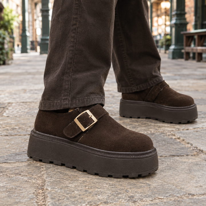 Sabatini Platform Monk Shoes