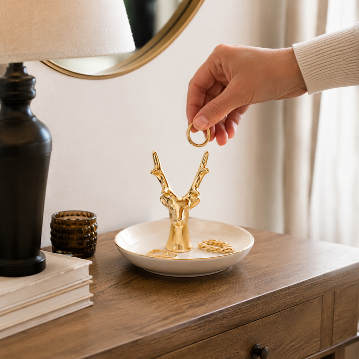 Romano Porcelain Jewelry Tray