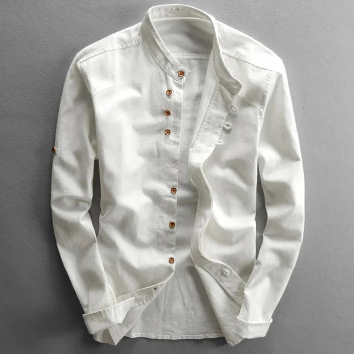 Sapporo Band-Collar Shirt