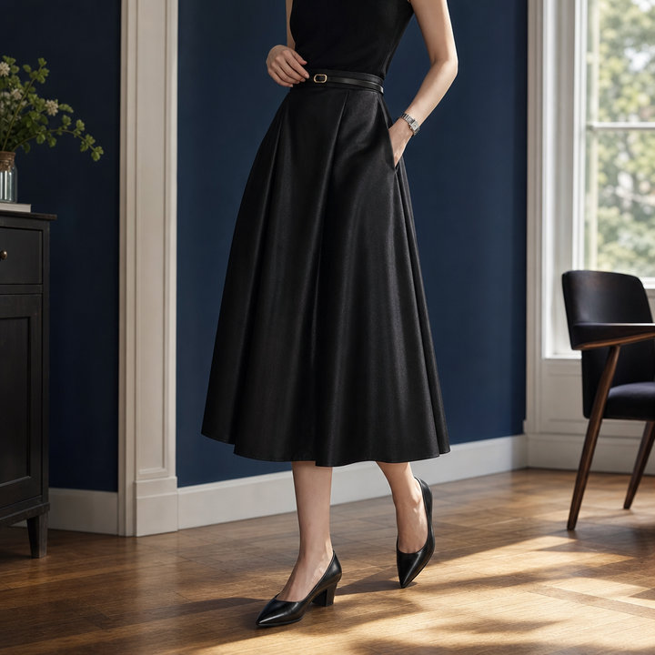 Octavia Pleated Skirt