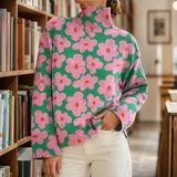 Mireille-Jane Floral Sweater - Flower Pattern