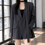 Eleanora Relaxed Blazer - Gray