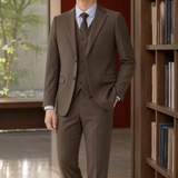 Theodric Tailored Suit - Brown