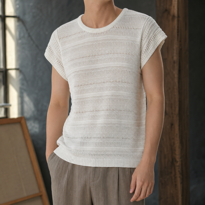 Nico Openwork Knit Top