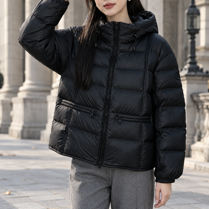 Thalia-Pearl Quilted Jacket