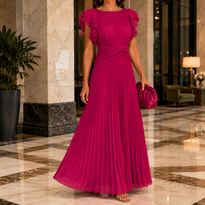 Renata-Jade Pleated Dress