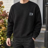Sigmund Textured Sweater - Black