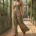 Olive Green Floral