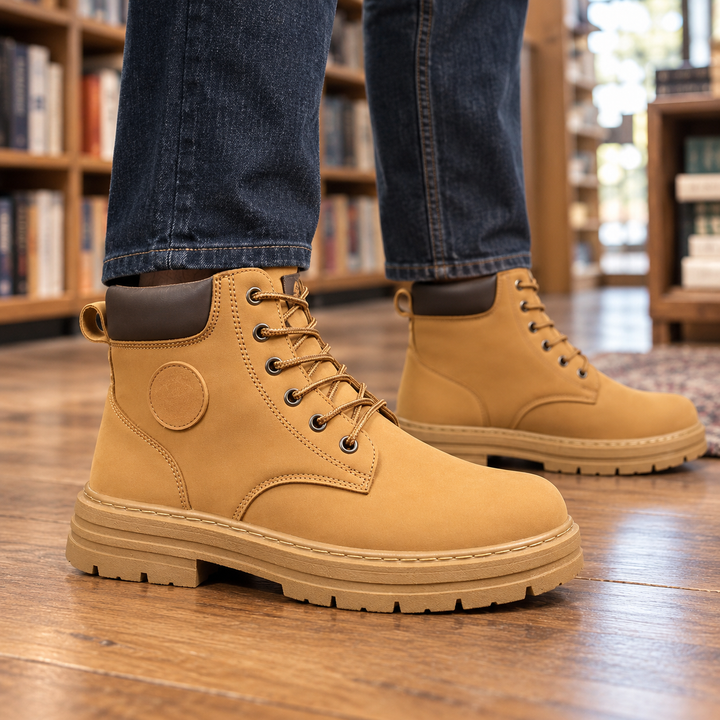 Bernardi-Arezzo Lace-Up Boots