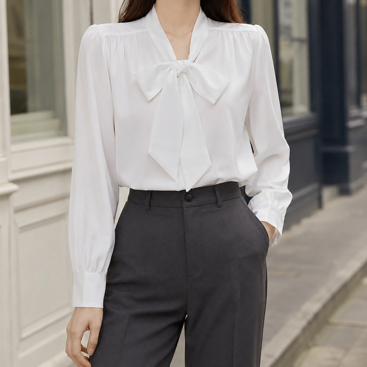 Ariane Bow Blouse
