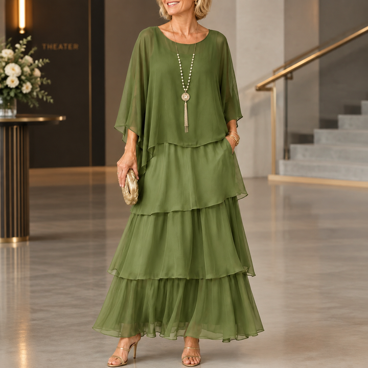 Serena-Rae Layered Maxi Dress
