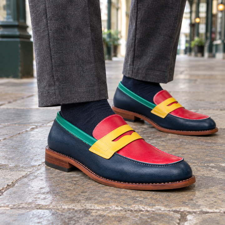Cividale-Siena Colorblock Loafers