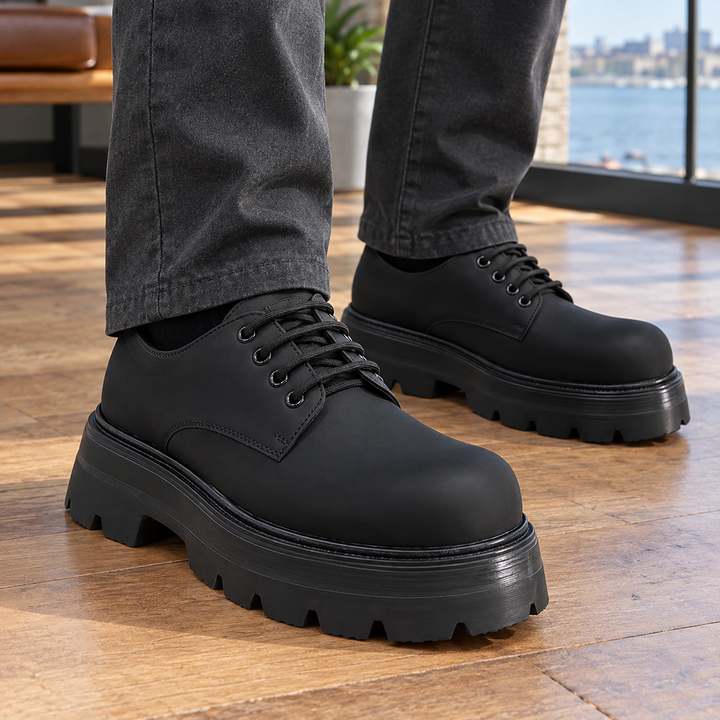 Bruni-Milano Platform Derby Shoes