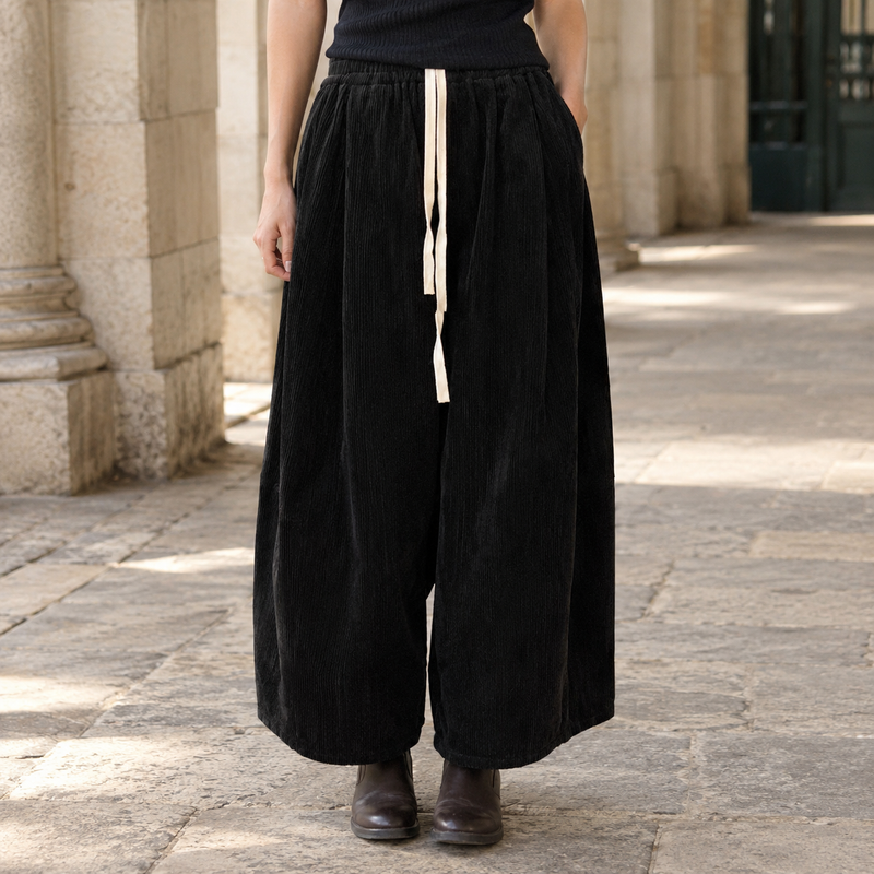 Elettra-Jane Wide Leg Pants - Black
