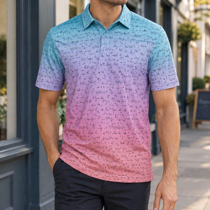 Austin Printed Polo