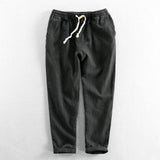 Amara Drawstring Pants - Black