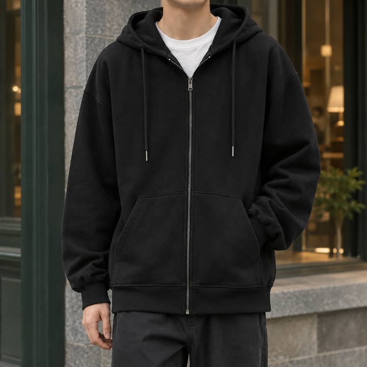 Dylan Relaxed Zip Hoodie