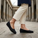Capri Knit Flats - Noir