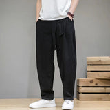 Valence Drawstring Pants - Black