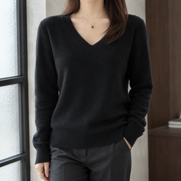 Natalie V-Neck Sweater