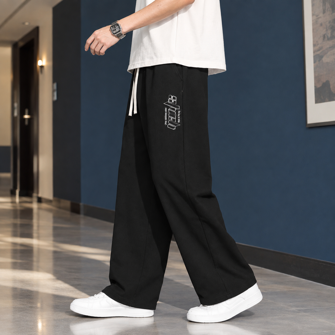 Dorian Relaxed Pants - Black