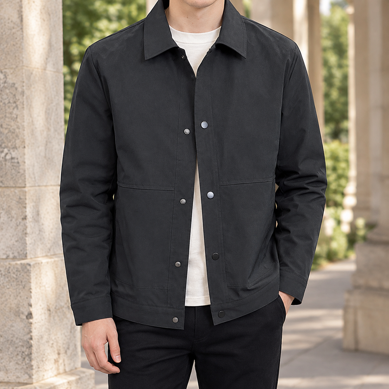 Oliver Utility Jacket - Black