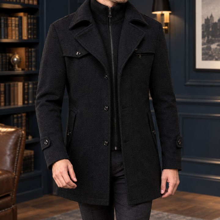 Vaughn Double Collar Coat
