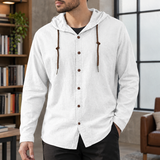 Dorian Hooded Hoodie - White