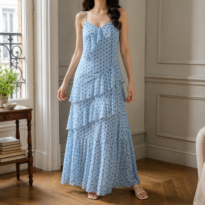 Margot-Jane Polka Dot Dress