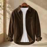 Carter Corduroy Shirt - Brown