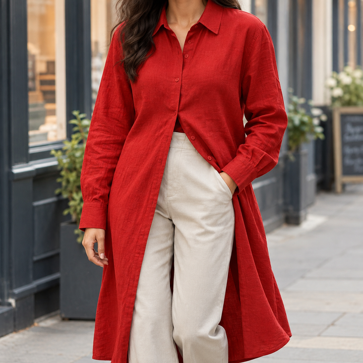 Idalia-Rose Longline Shirt