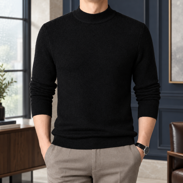 Wyatt Mock Neck Sweater