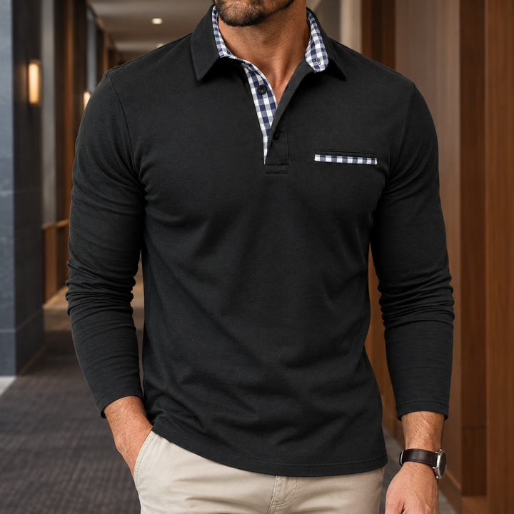 Jay Contrast Polo