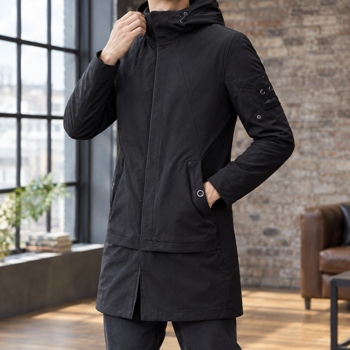 Oliver Hooded Overcoat