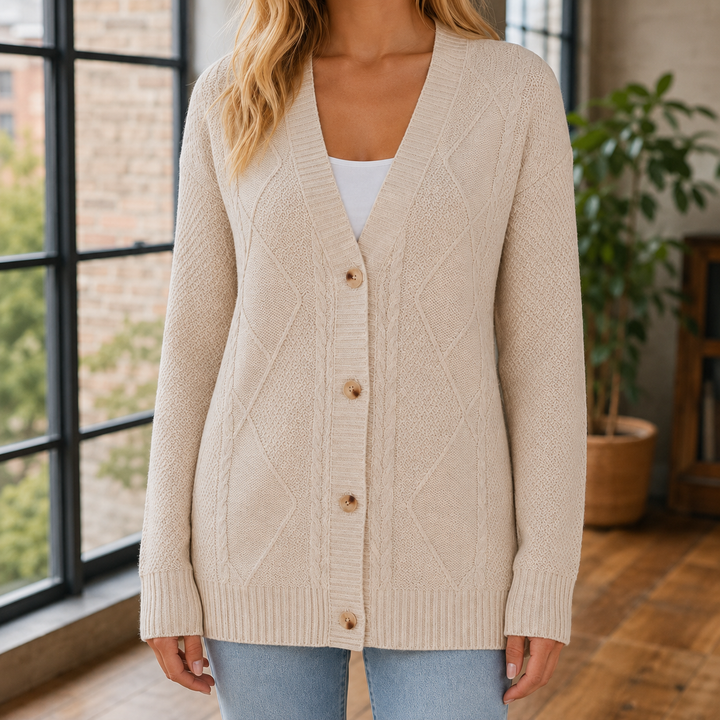 Evelina-Rae Cable Knit Sweater