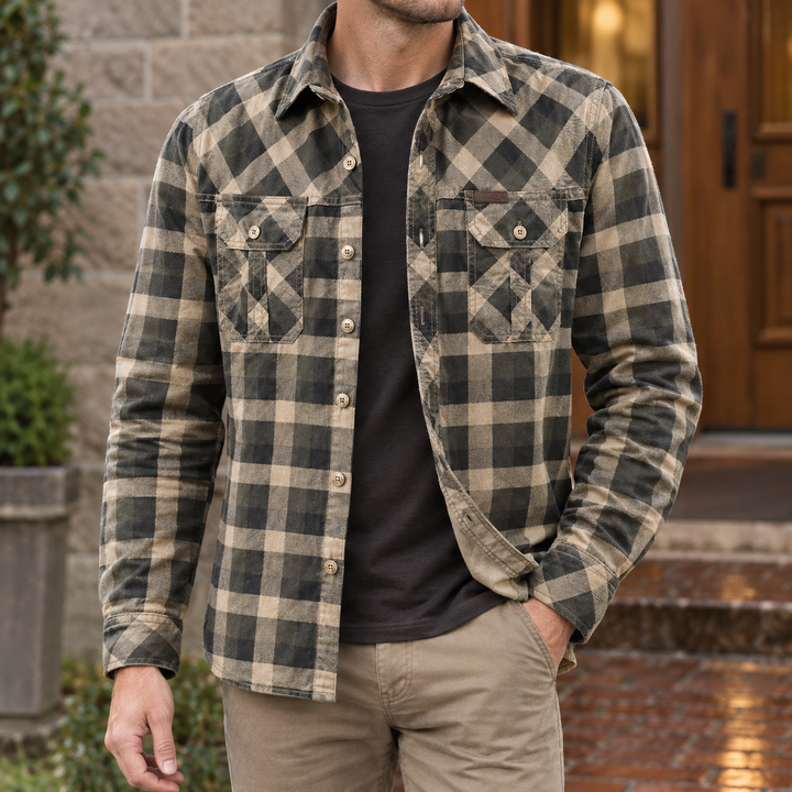 Oliver Plaid Overshirt