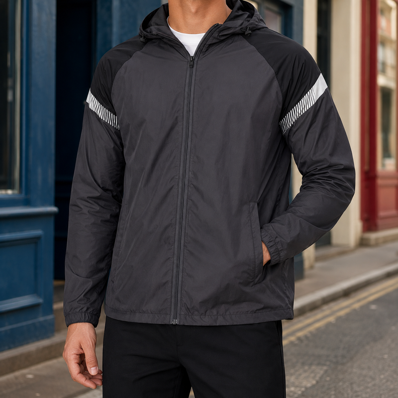 Brannock Hooded Jacket - Dark Gray