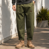 Dario Relaxed Cargo Pants - Army Green