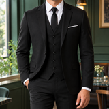 Vaughn Slim Fit Suit - Black