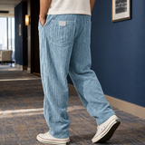 Dorian Relaxed Pants - Light Blue