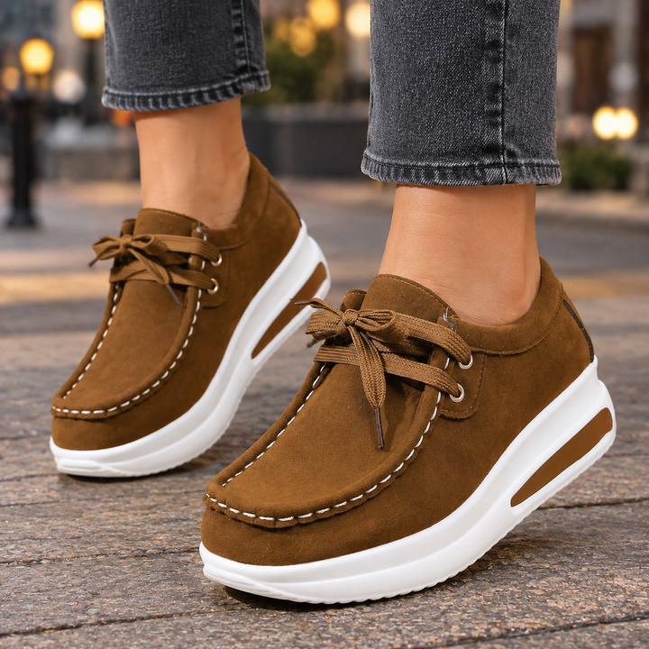 Marostica-Milano Suede Wedge Shoes