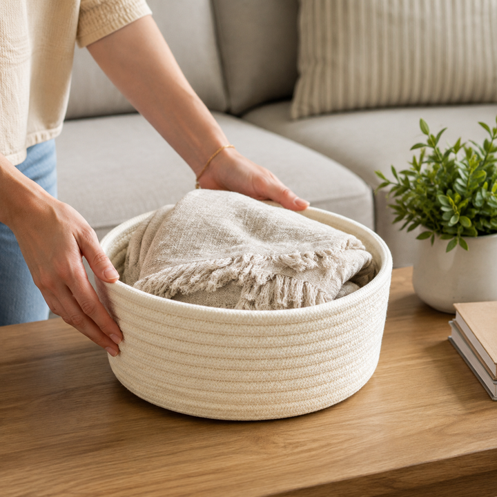Knox Cotton Rope Basket