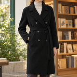 Zenobia Wool Coat - Black