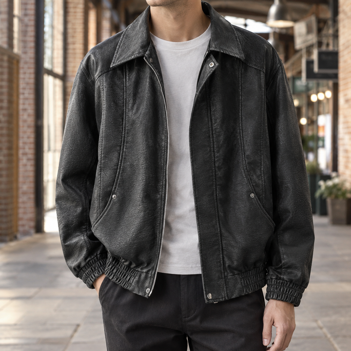 Austin Leather-Look Jacket