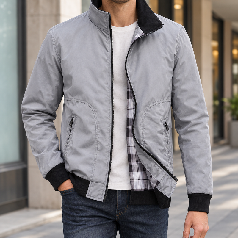 Sullivan Zip Jacket - Gray