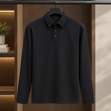 Dorian Collared Polo - Black