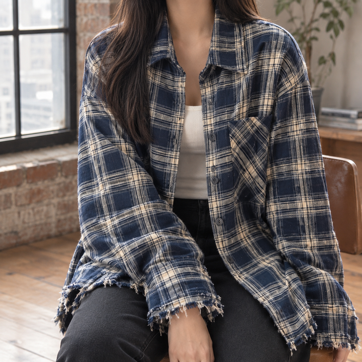 Godiva Plaid Overshirt