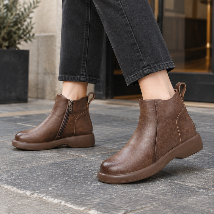 Mazzanti Leather Ankle Boots